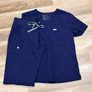 Figs Scrubs - Navy